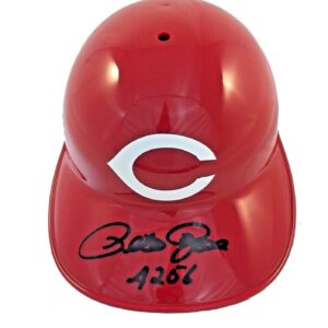 Pete Rose Autographed Authentic Rawlings Full Size Helmet 4256