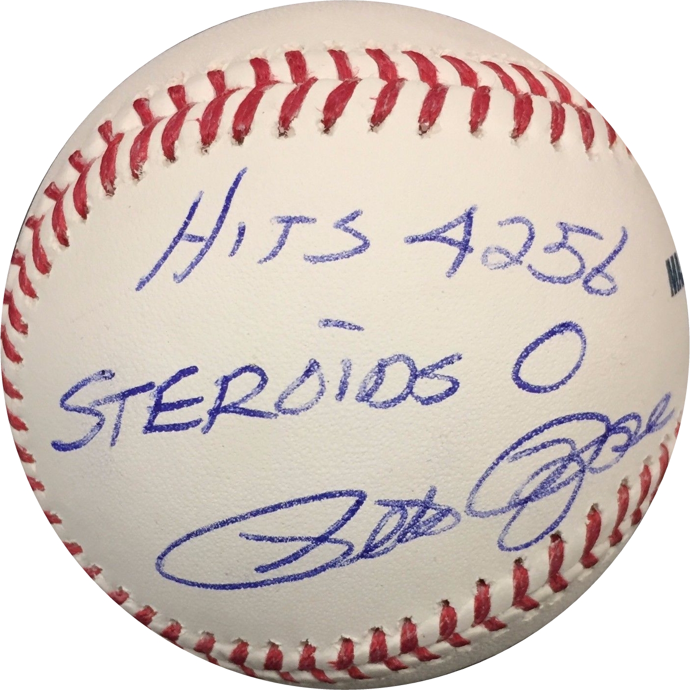 Pete Rose Hits 8 Steroids 8 Autographed Baseball OMLB Pete Rose  Authentication